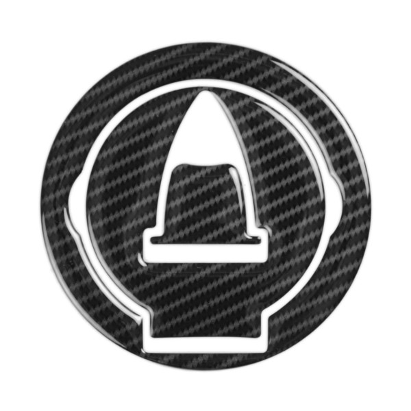 Red Dynamic Red Dynamic Carbon Fibre Fuel Cap Protector for Most Ducati models